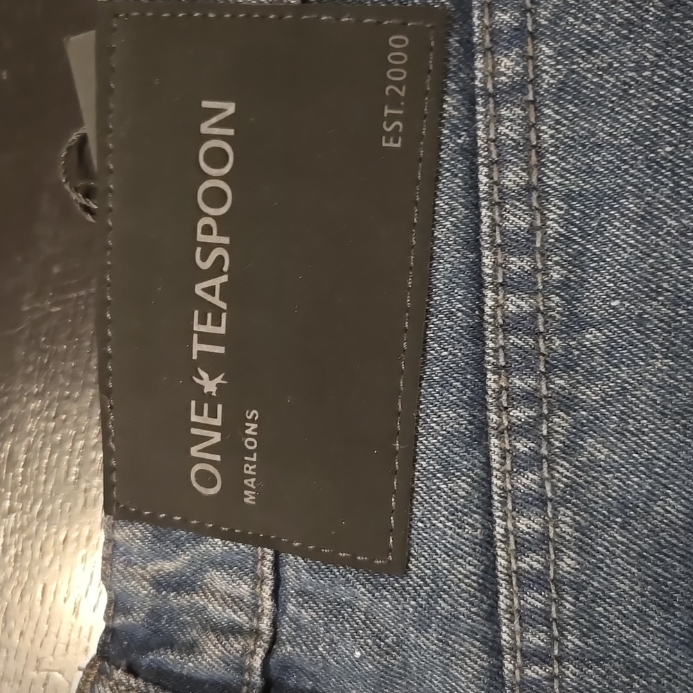 NWT! One Teaspoon Marlons Denim Shorts 26 - Picture 6 of 10